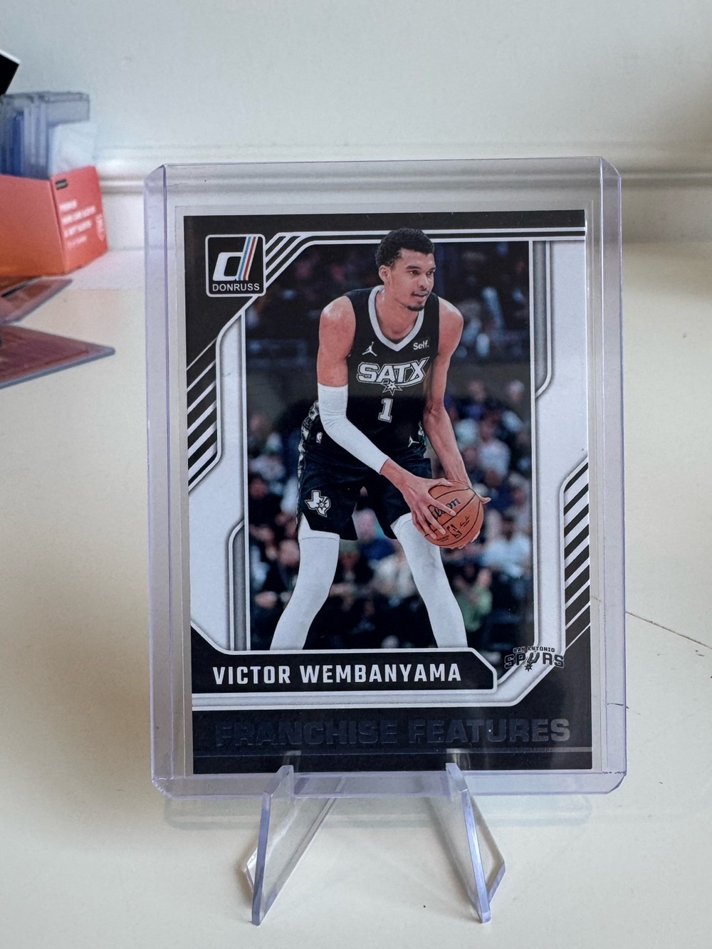 2024 Victor Wembanyama Panini Donruss Franchise Features. San Antonio spurs